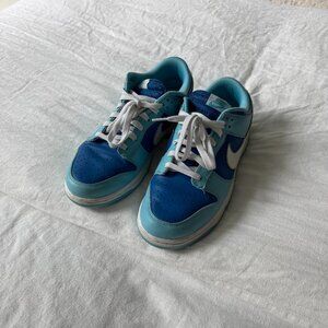 Nike Dunk Low Retro QS Blue M8.5/W10